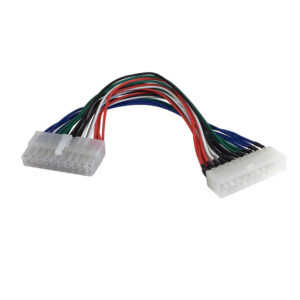 9 inch ATX 20 pin Plug to ATX 20 pin Receptacle Internal PC Power Cable