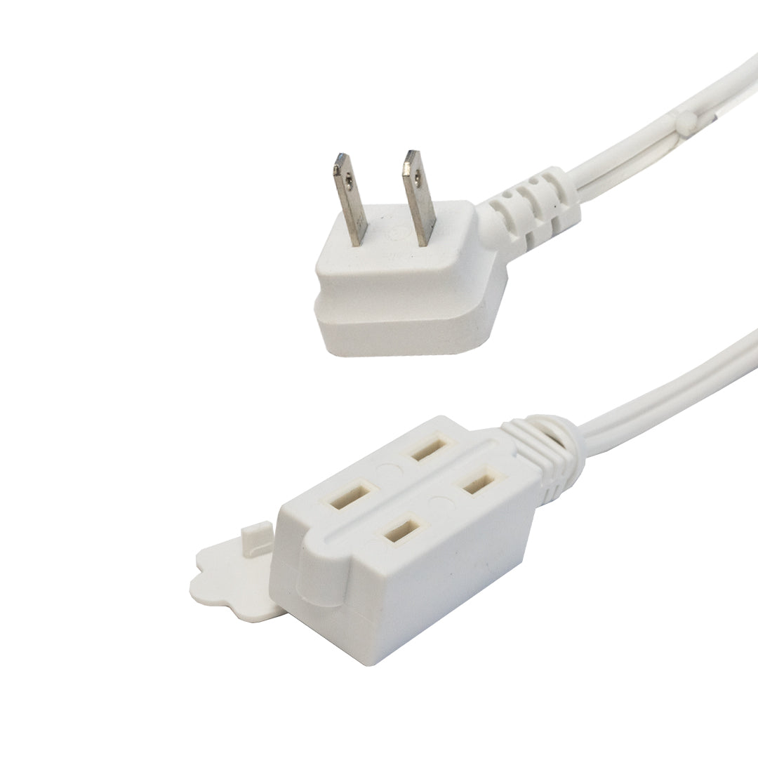 1-15P 45 Degree to 1-15R Triple Tap Power Cable - 16AWG - SPT-2 - 13A/125V - Image 3