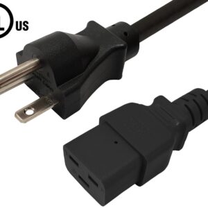 6-15P to C19 Power Cable - SJT Jacket