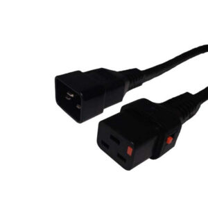 Locking C19 to C20 Power Cable - SJT Jacket
