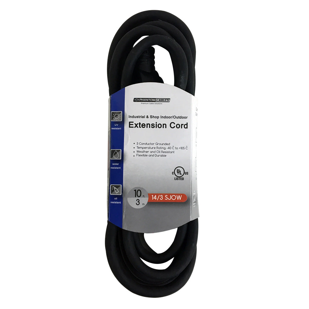 Industrial & Shop Indoor/Outdoor Extension Cord - 5-15P to 5-15R - SJOW - Image 2