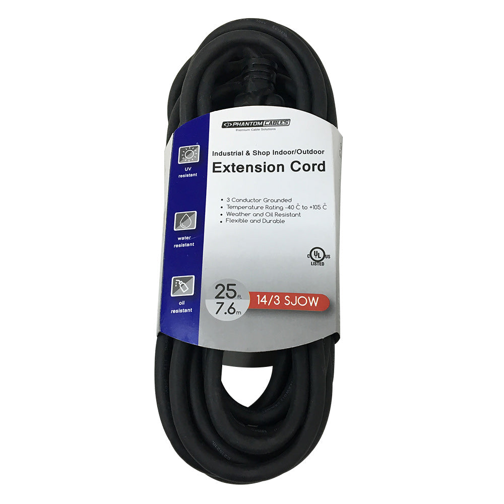 Industrial & Shop Indoor/Outdoor Extension Cord - 5-15P to 5-15R - SJOW - Image 4