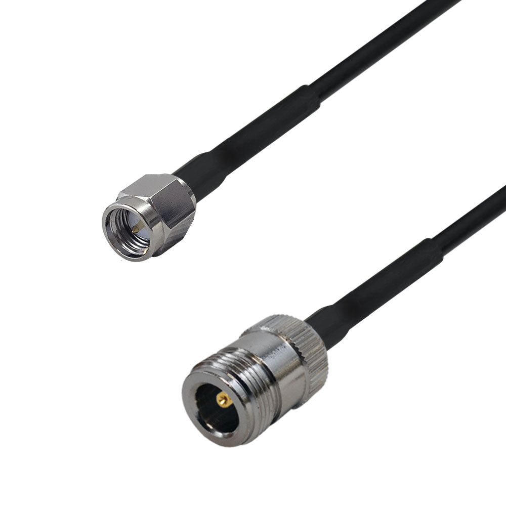 Premium Phantom Cables RG174 N-Type Female to SMA Male Cable