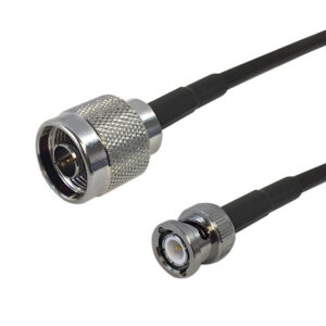 Premium Phantom Cables Brand RF-195 N-Type Male to BNC Male Cable
