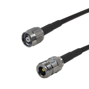 Premium Phantom Cables Brand RF-195 N-Type Female to TNC-RP (Reverse Polarity) Male Cable