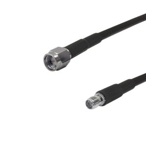 Premium Phantom Cables Times Microwave LMR-195 SMA Male to SMA Female Cable
