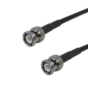 Premium Phantom CablesTimes Microwave LMR-195 BNC Male to BNC Male Cable