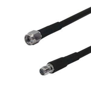 Premium Phantom Cables Times Microwave LMR-240 Ultra Flex SMA Male to SMA Female Cable