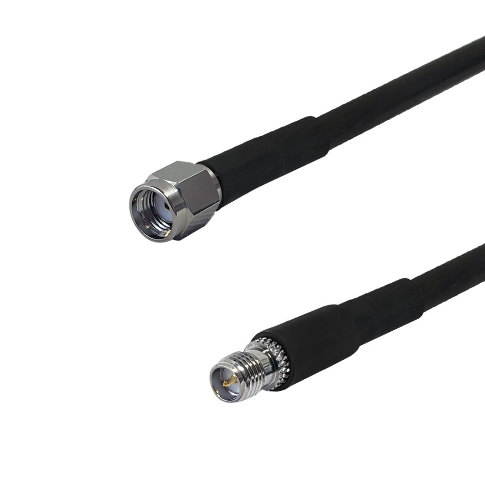 Premium Phantom Cables Brand RF-240 SMA-RP (Reverse Polarity) Male to SMA-RP (Reverse Polarity) Female Cable