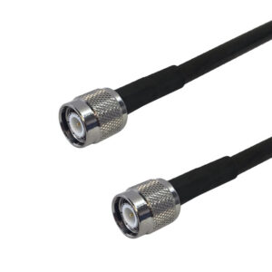 Premium Phantom Cables Times Microwave LMR-240 Ultra Flex TNC Male to TNC Male Cable