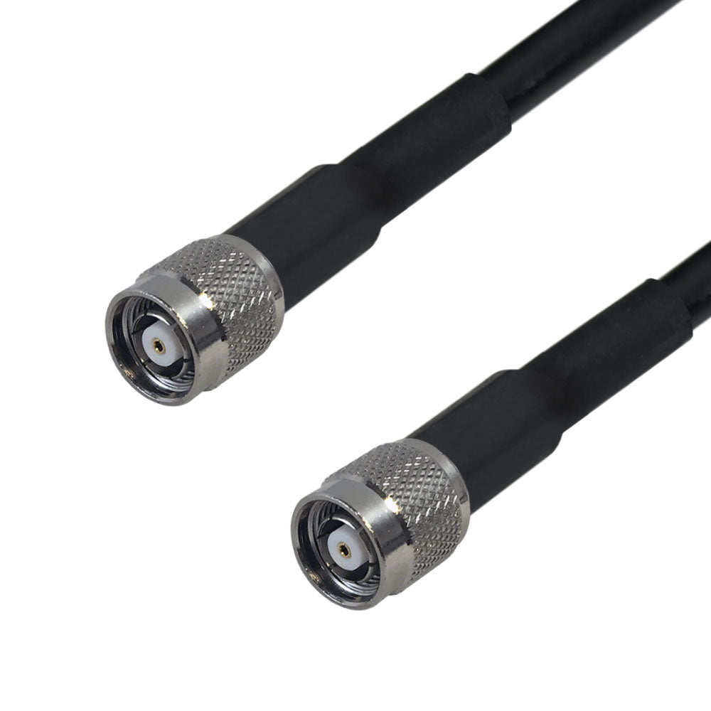 Premium Phantom Cables Times Microwave LMR-240 TNC-RP (Reverse Polarity) Male to TNC-RP (Reverse Polarity) Male Cable