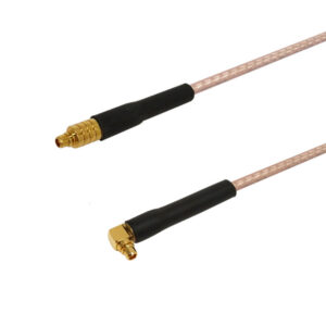 Premium Phantom Cables RG316 MMCX Male to MMCX Male Right Angle Cable