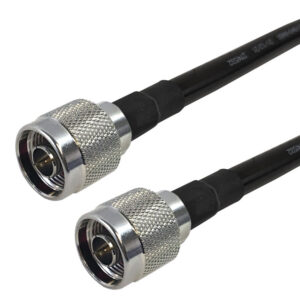 Premium Phantom Cables Times Microwave LMR-400 Ultra Flex N-Type Male to N-Type Male Cable