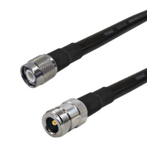 Premium Phantom Cables Brand RF-400 N-Type Female to TNC Male Cable