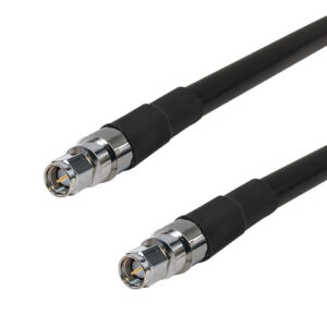 Premium Phantom Cables Times Microwave LMR-400 Ultra Flex SMA Male to SMA Male Cable