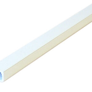 Perplas 6ft Raceway Cable Concealer with Adhesive Tape Type-2 1 1/4 inch x 5/8 inch - White