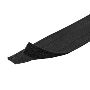 Carpet Cable Cover, 4 Inch Wide, Black (per foot)