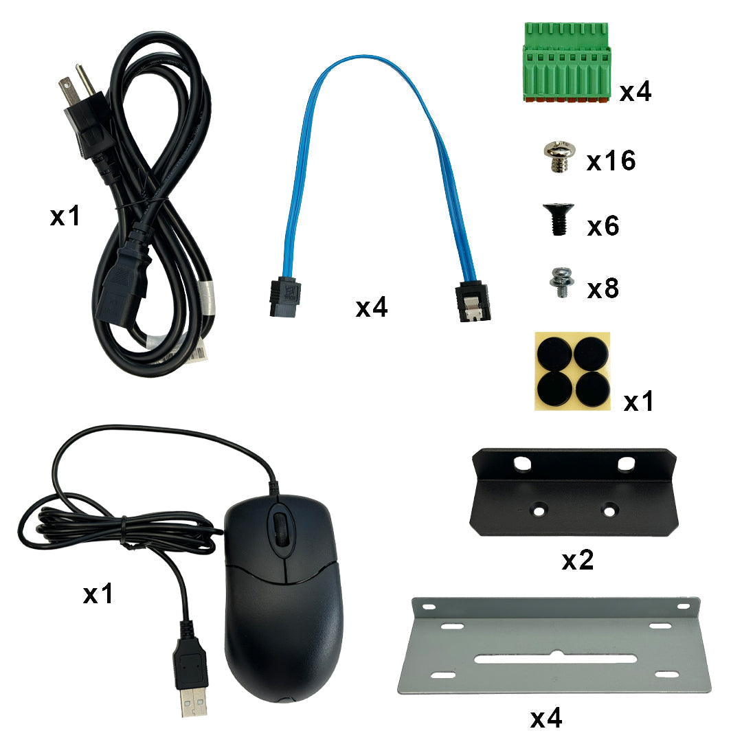 32-Channel IP NVR - 16MP - 4K 320Mbps - 16x PoE - 4x SATA - Image 2