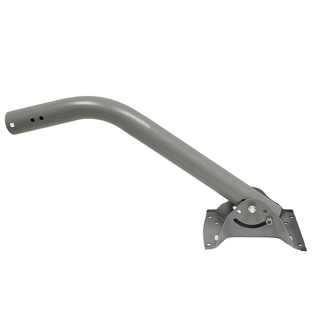 24 inch Heavy Duty J-Pipe Mount Mast - Powder Coat - Grey - Image 3