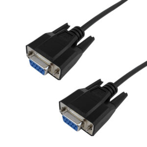 DB9 Female to DB9 Female Serial Cable - Straight-Through