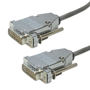 Premium Phantom Cables T1 Straight Through DB15 Male to DB15 Male 2pr 100ohm