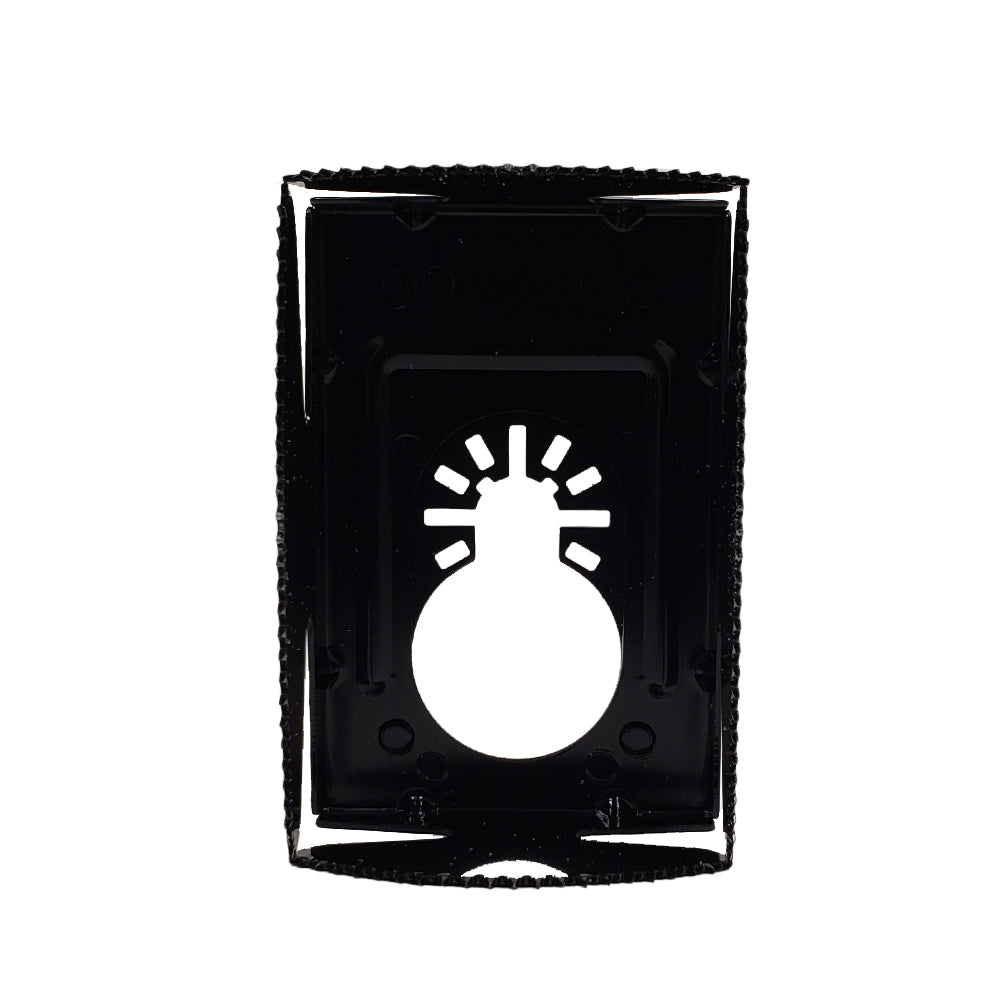 Single Gang Low Voltage Box Saw for Oscillating Multi-Tool (2 1/8 inch x 3 5/16 inch) - Image 2