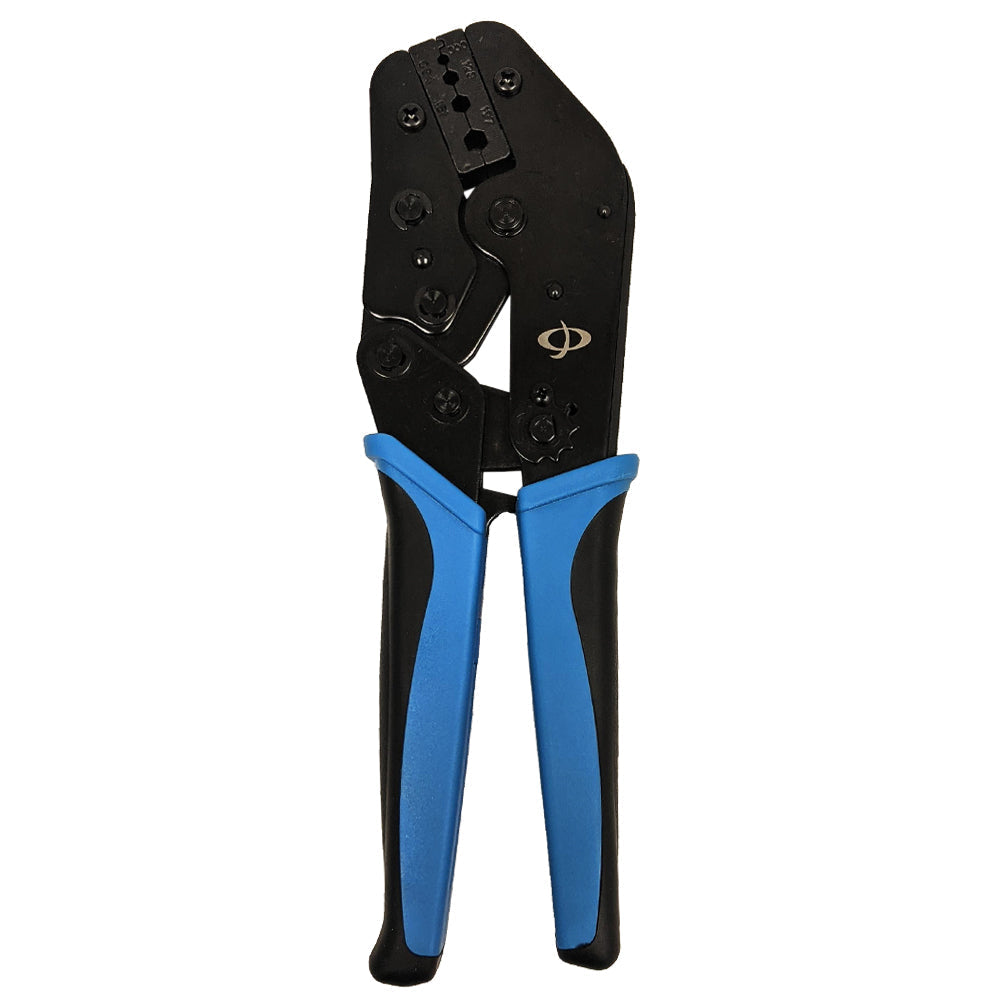 Professional Ratcheting Crimp Tool for Fiber Optic Connector Crimp Sleeves - LC, SC, ST & FC - Hex Sizes 0.094", 0.128", 0.151", 0.197" - Image 2