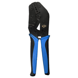 Professional Ratcheting Crimp Tool for LMR-100, RG174 & RG179 Cable (.256"/.068"/.295")