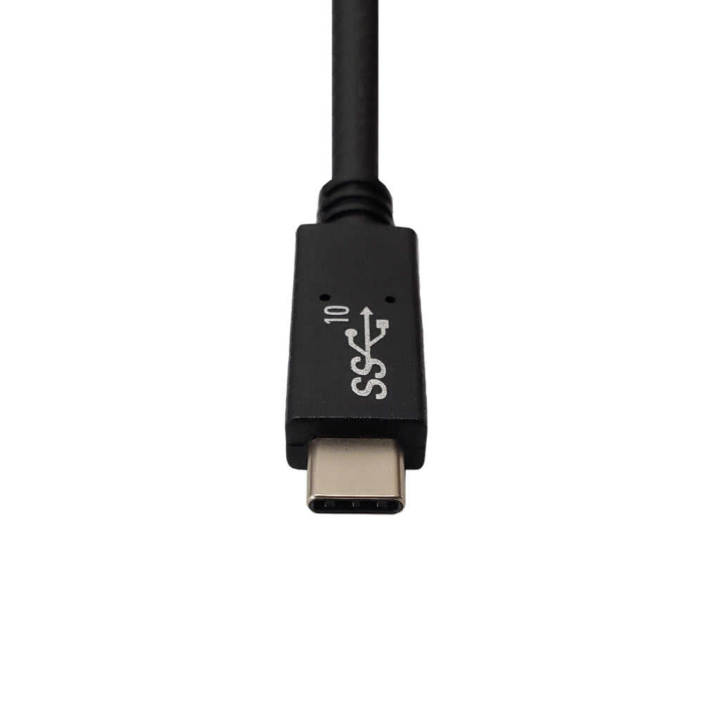 USB 3.2 Type-C Male to Type-C Male Cable - USB-IF Certified - Black - Image 2