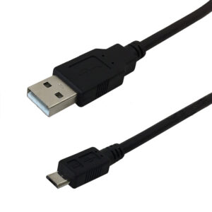 USB 2.0 A Male to Micro-B Male Hi-Speed Cable
