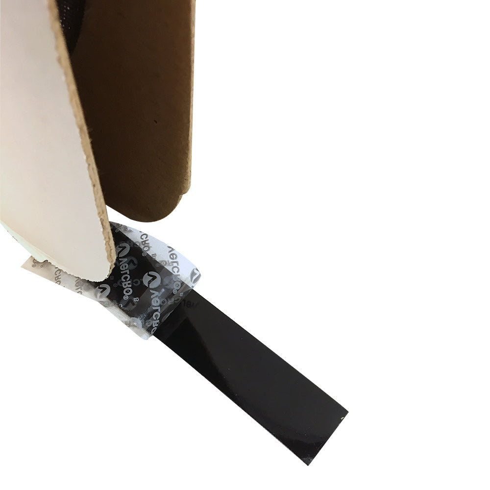 75ft 1 inch Velcro® Brand Loop 1000 Adhesive Back Wrap - Black (per roll) - Part No. 158509 - Image 2