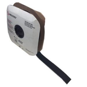 75ft 2 inch Velcro® Brand Loop 1000 Adhesive Back Wrap - Black (per roll) - Part No. 158505