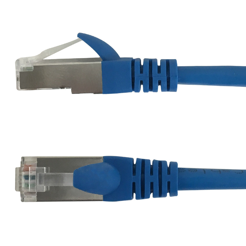 RJ45 CAT6A SSTP 10GB Long Length Shielded Patch Cable - Premium Fluke® Channel Certified - CMR Riser Rated - Image 4